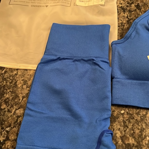 Fitten 47 bra and bottom blue set NWT Small - Picture 4 of 6